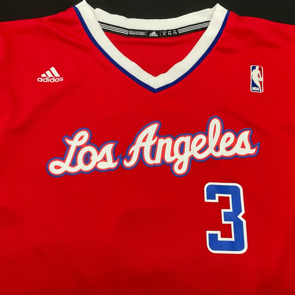 NBA Los Angeles Clippers Red Swingman Jersey Chris Paul #3 size XL
